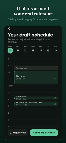 WeekSquire: AI Weekly Planner Screenshot 2 of 6