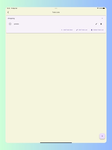 All in One Digital Planner iPad screenshot