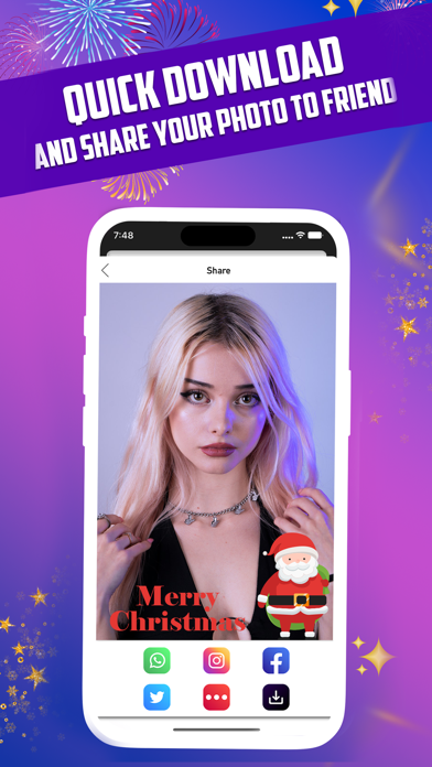 New Year Frames & Wallpapers Screenshot