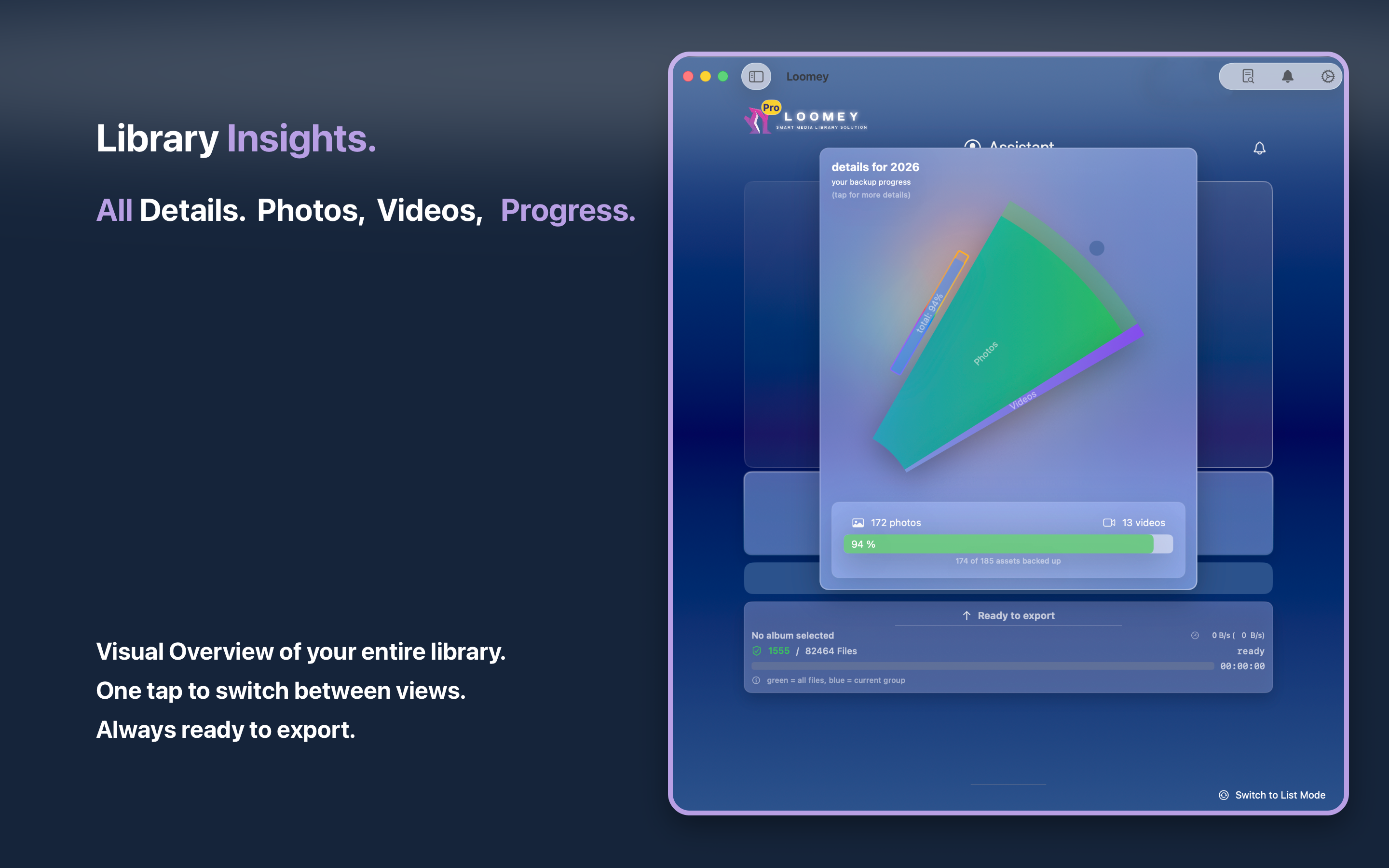 Loomey - Photo & Media Sync screenshot 13