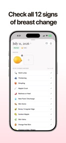 Bloom: Monitor Breast Health screenshot