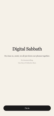 Digital Sabbath Screenshot 2 of 3