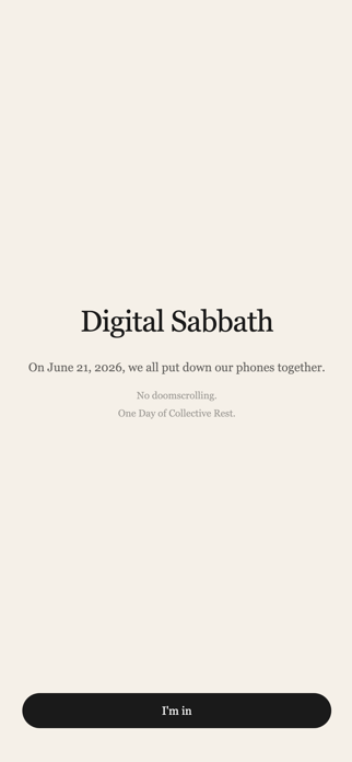 Digital Sabbath Screenshot 2 of 3