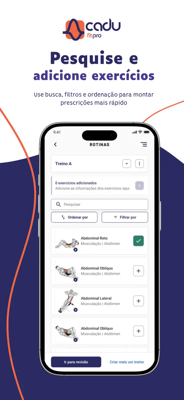 Screenshot #2 pour Cadu fit Pro