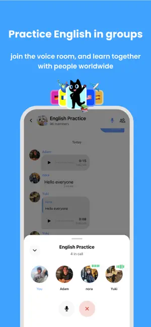 Catlangu - Learn English iPhone screenshot 6