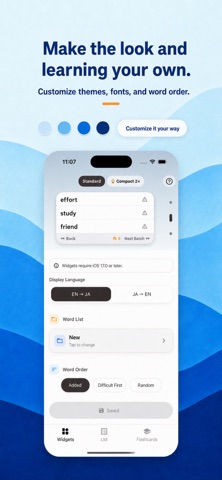 Wijetan - Widget Flashcards iPhone screenshot