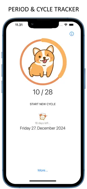 Miime: Period & Cycle Tracker screenshot 1