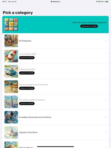 MapsterMind! iPad screenshot