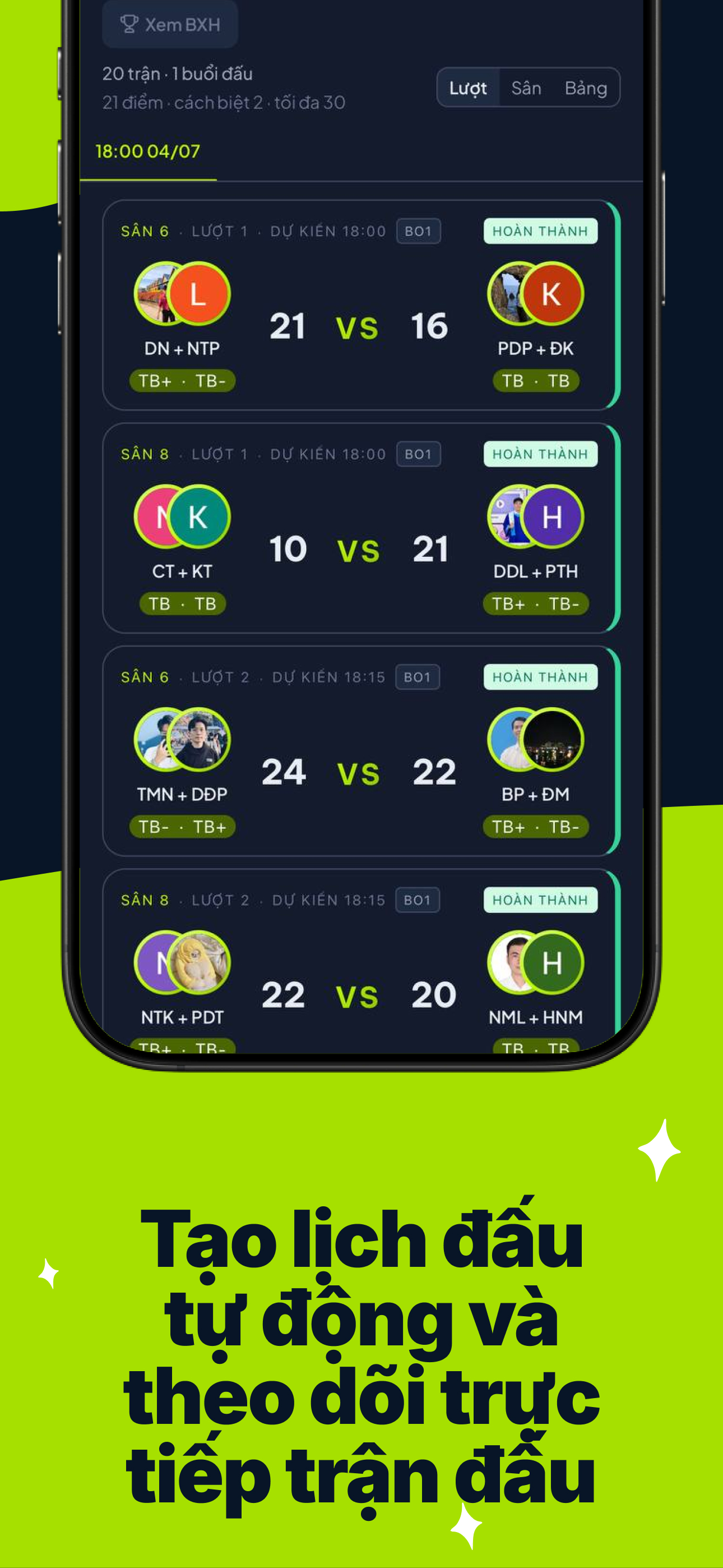 Bravio: Sport Tournament screenshot 2