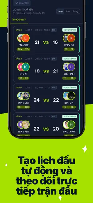 Bravio: Sport Tournament iPhone screenshot 2