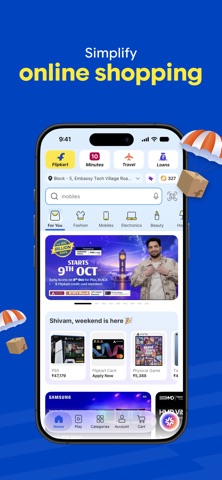 Flipkart - Online Shopping App iPhone screenshot 2