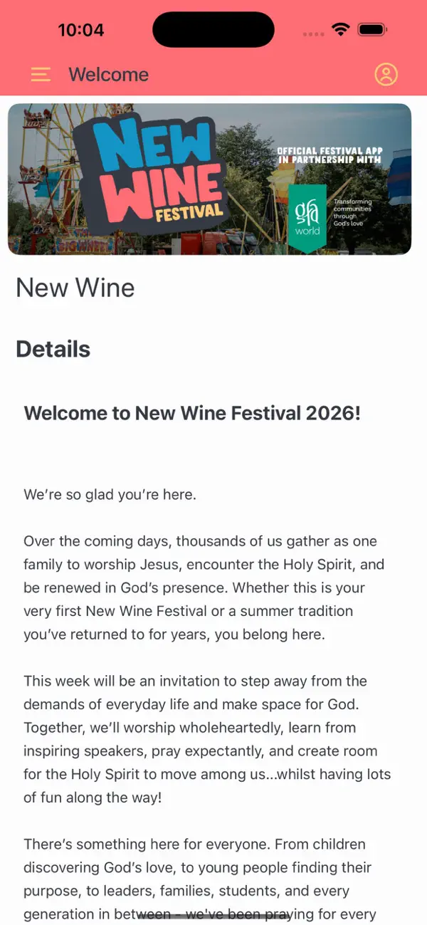 Screenshot #2 pour New Wine Festival