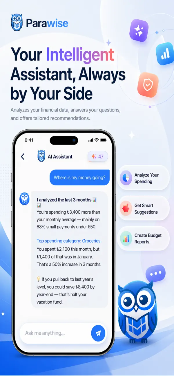 Screenshot #2 pour Parawise: Budget & Bookkeeping
