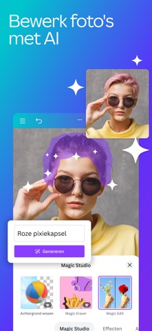 Canva: foto en video bewerken App Store preview screenshot 5