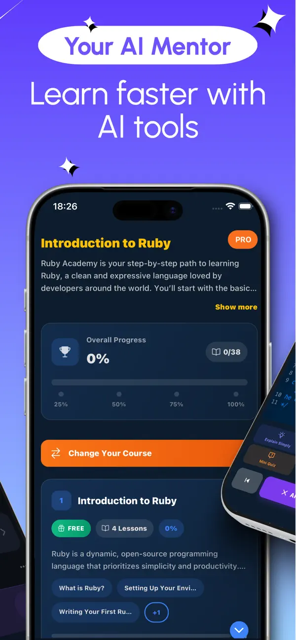 #2. Learn Ruby: Code & Build (iOS) di: MEHMET CANKER (TR)