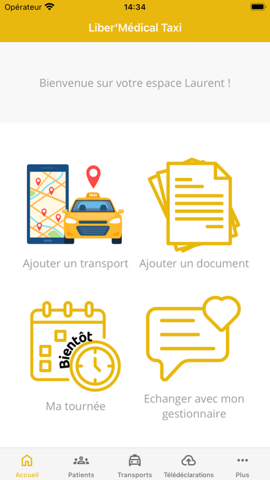 Liber'Médical Taxi Screenshot 2 - AppWisp.com Liber'Médical Taxi Screenshot 2 - AppWisp.com