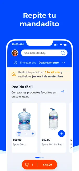Mi Mandadito ePura iPhone screenshot 4