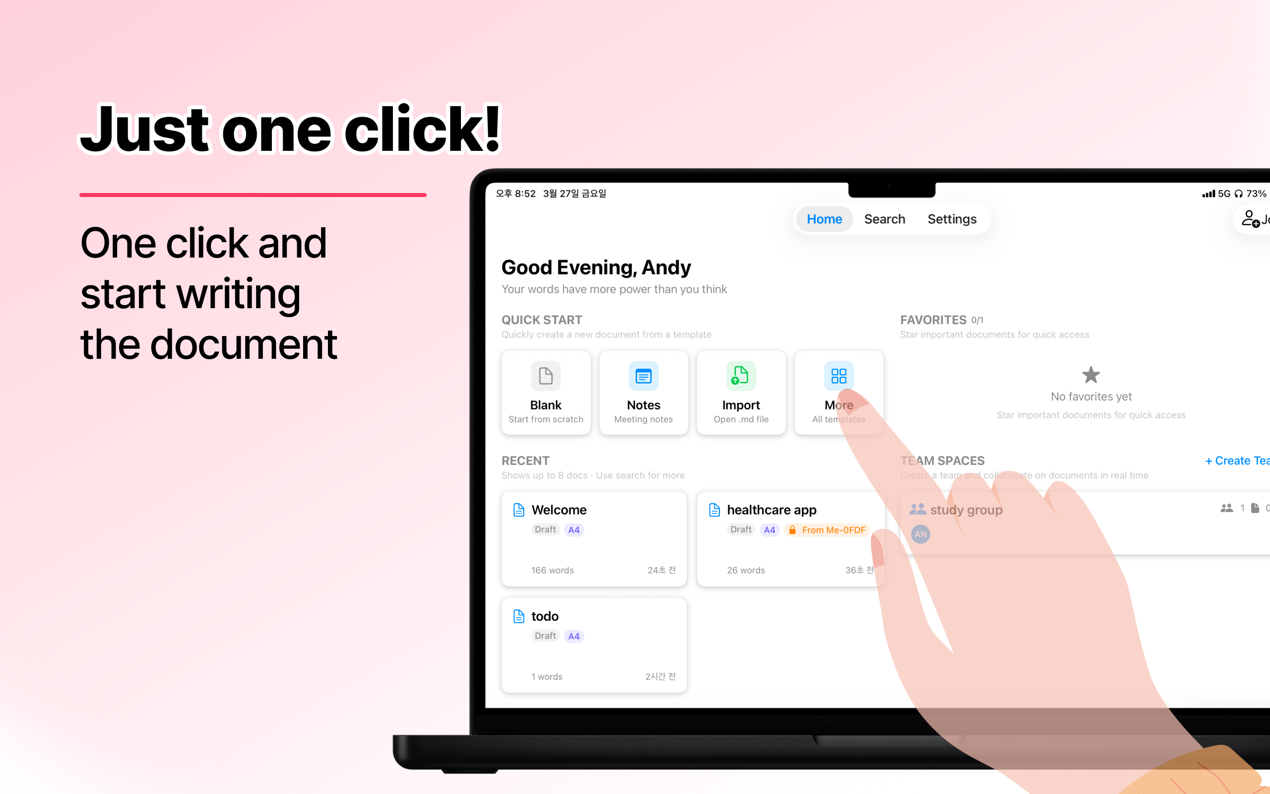 NearbiDoc - Markdown writer