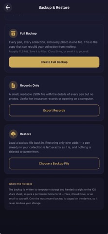 PratherPens Fountain Pen iD screenshot