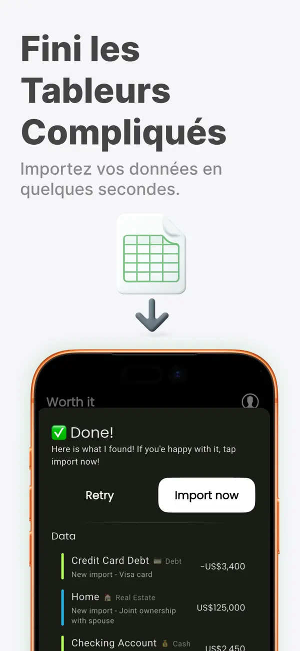 Screenshot #2 pour Worth it  Finance & Patrimoine