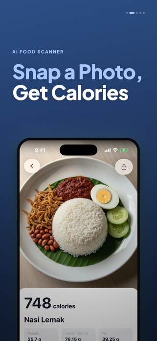 Tied: Calorie Deficit Tracker Screenshot 2 of 5