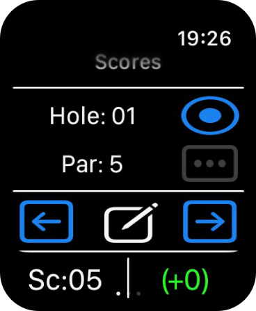 Golf Design: GPS & Scorecard