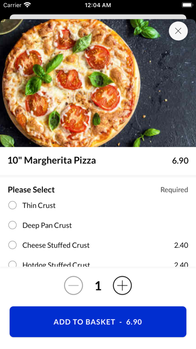 Uk Pizza Sheffield Screenshot
