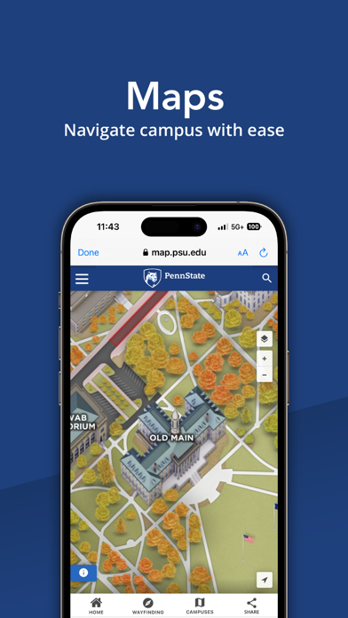 Penn State Go Screenshot