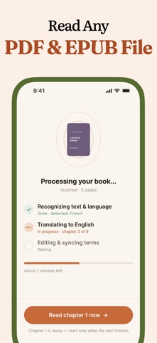 Omni: Book translator & reader Screenshot 4 of 8