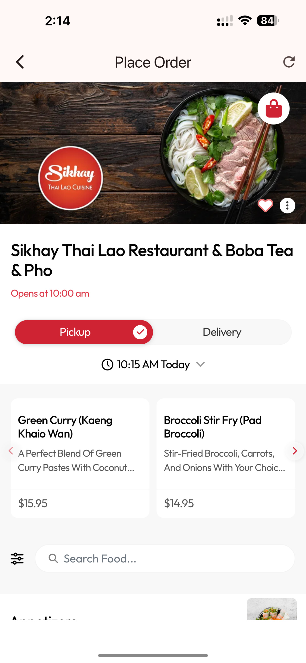 Sikhay Thai Lao Restaurant screenshot 4