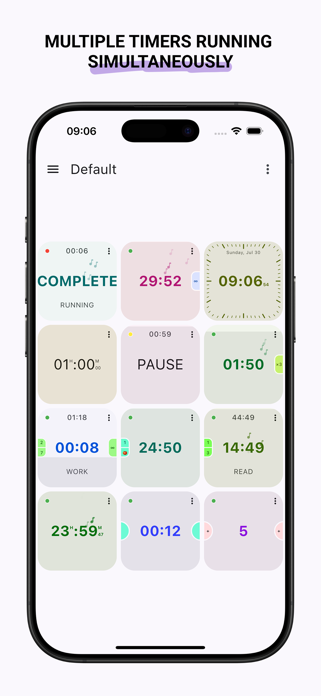 Multitimer - speak timer Screenshot 1 of 6