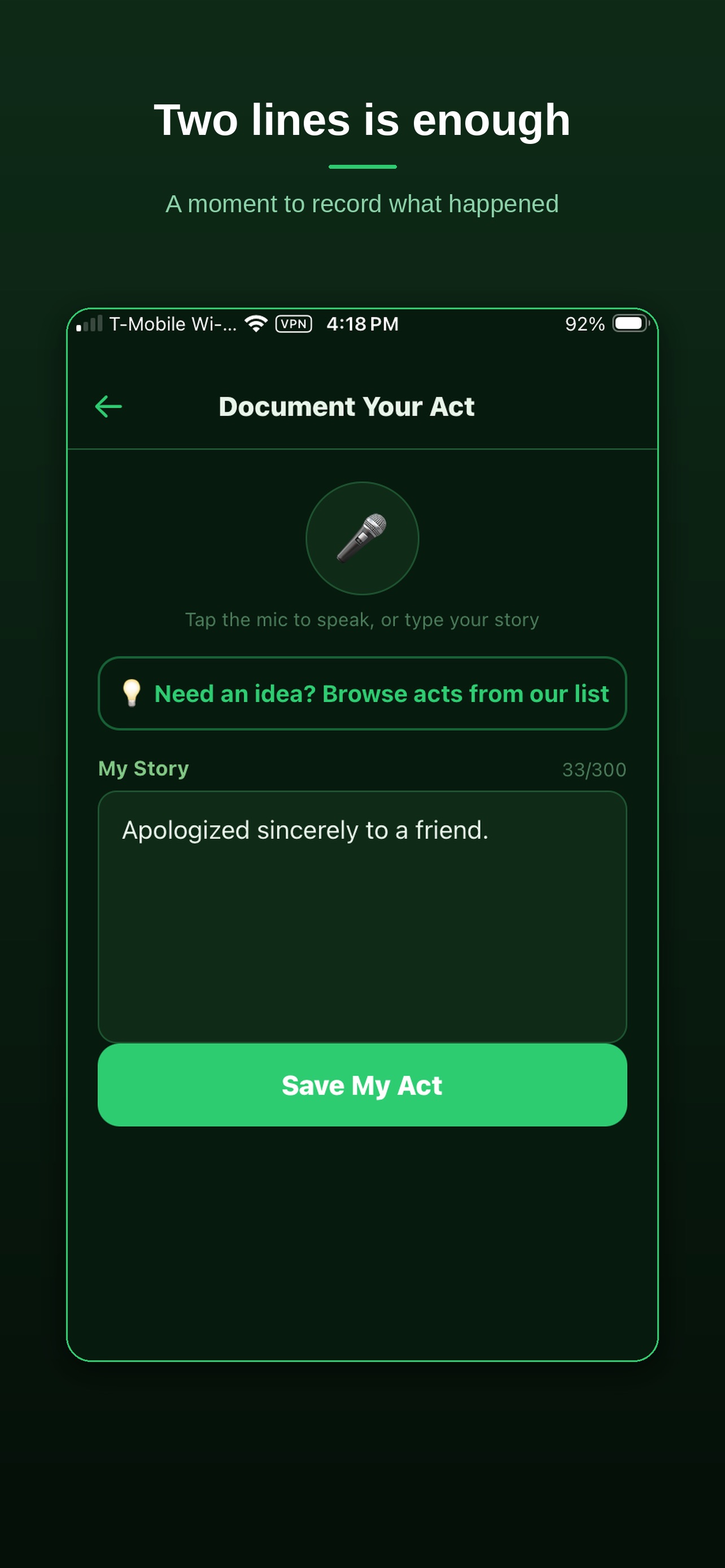 Screenshot 4 of 30 Acts of Kindness