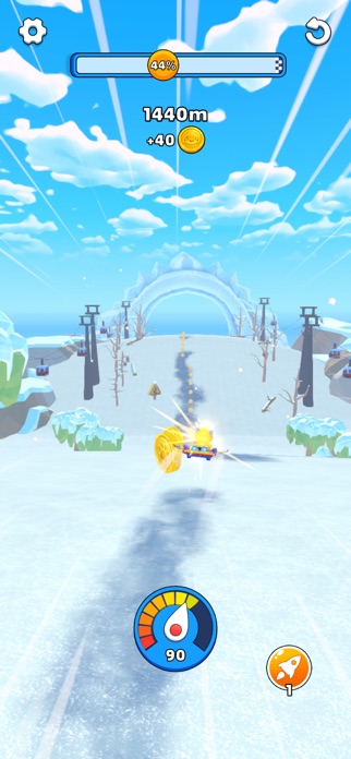 Cat Sled 3D Screenshot 2 of 8