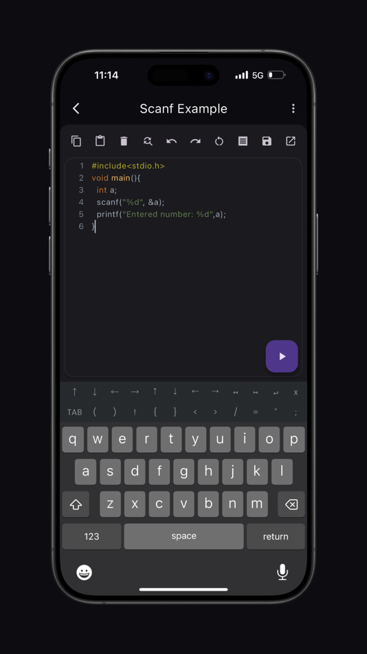 #2. C Compiler(Pro) (iOS) Ved: Hrishi Suthar