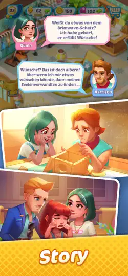 Screenshot von Gossip Harbor: Merge & Story auf dem iPhone 2