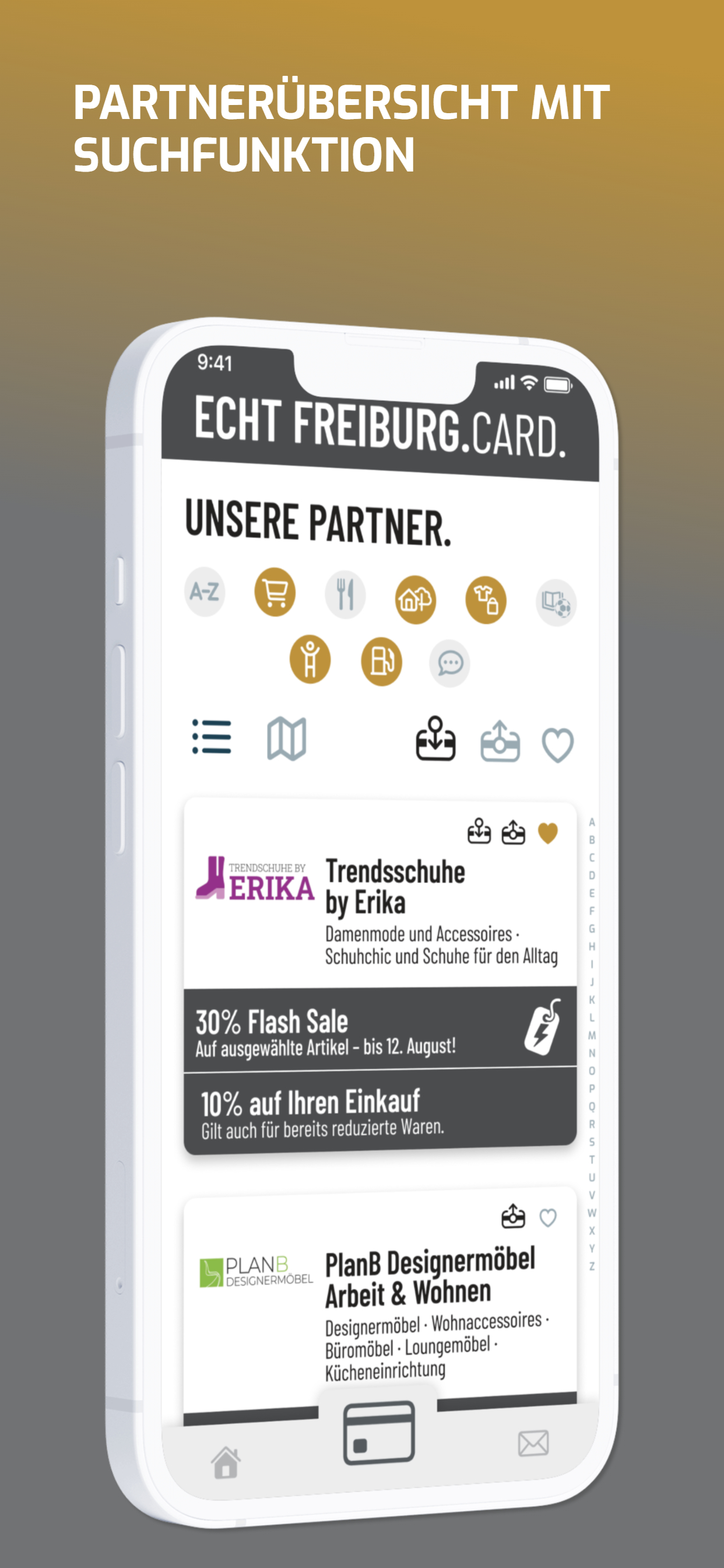 ECHT FREIBURG CARD & App screenshot 3