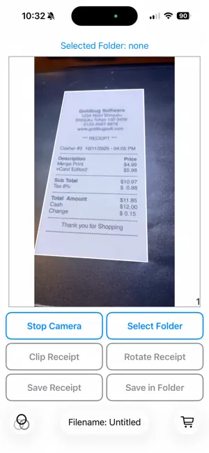 Save My Receipt screenshot 2