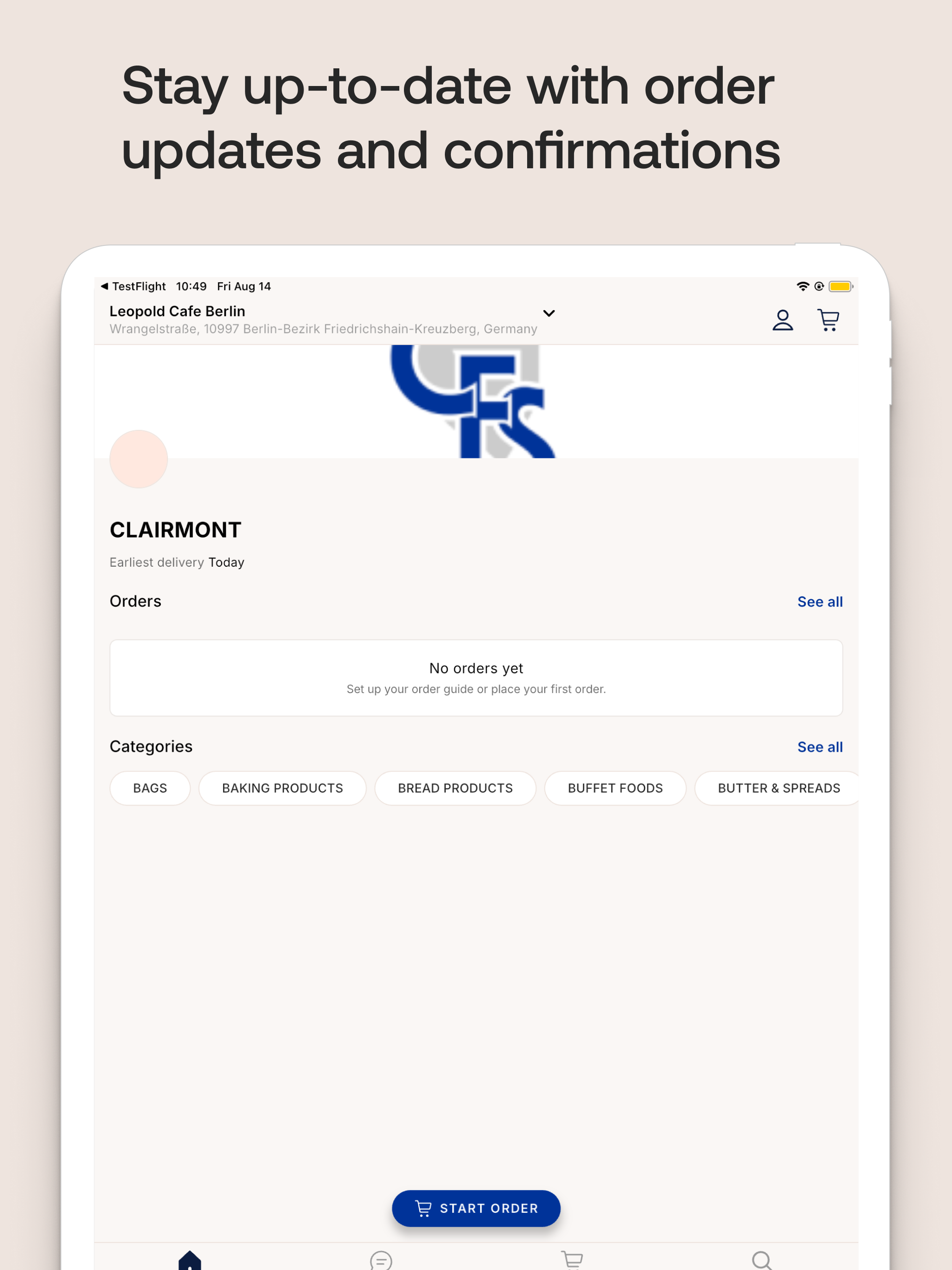 Clairmont Food Service screenshot 8