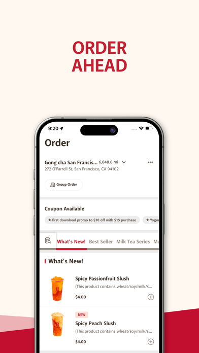 Gongcha California Screenshot