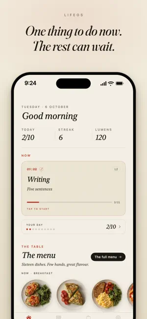LifeOS: Calm Habit Coach screenshot 1