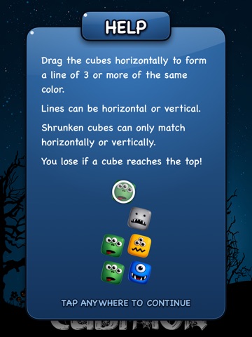 Cubimon iPad screenshot