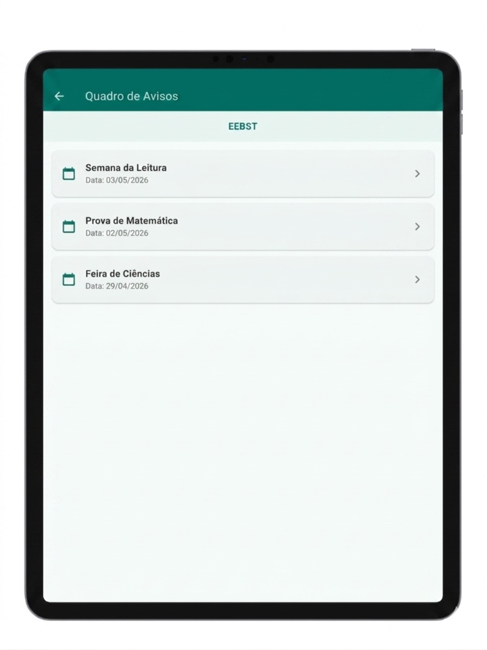 iPad screenshot