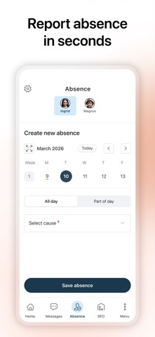 Flyt Foresatt App Store preview screenshot 4