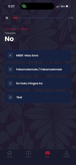Lea Fakatonga Screenshot 1 of 4