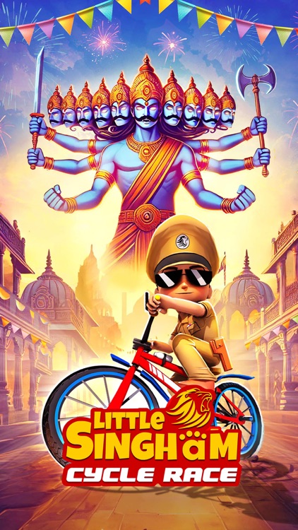 Little Singham Cycle Race screenshot-0