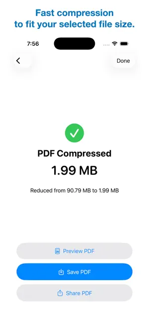 PDF Fit: Compress PDFs screenshot 4