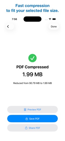 PDF Fit: Compress PDFs Screenshot 4 of 5