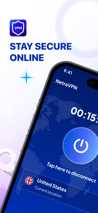 NetraVPN – Fast & Secure VPN Screenshot 1 of 5