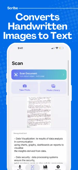 Scribe: Voice & Photo to Text screenshot 3