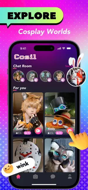Cosil：Cos Chat，Online Call screenshot 1